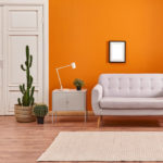Orange Color Room