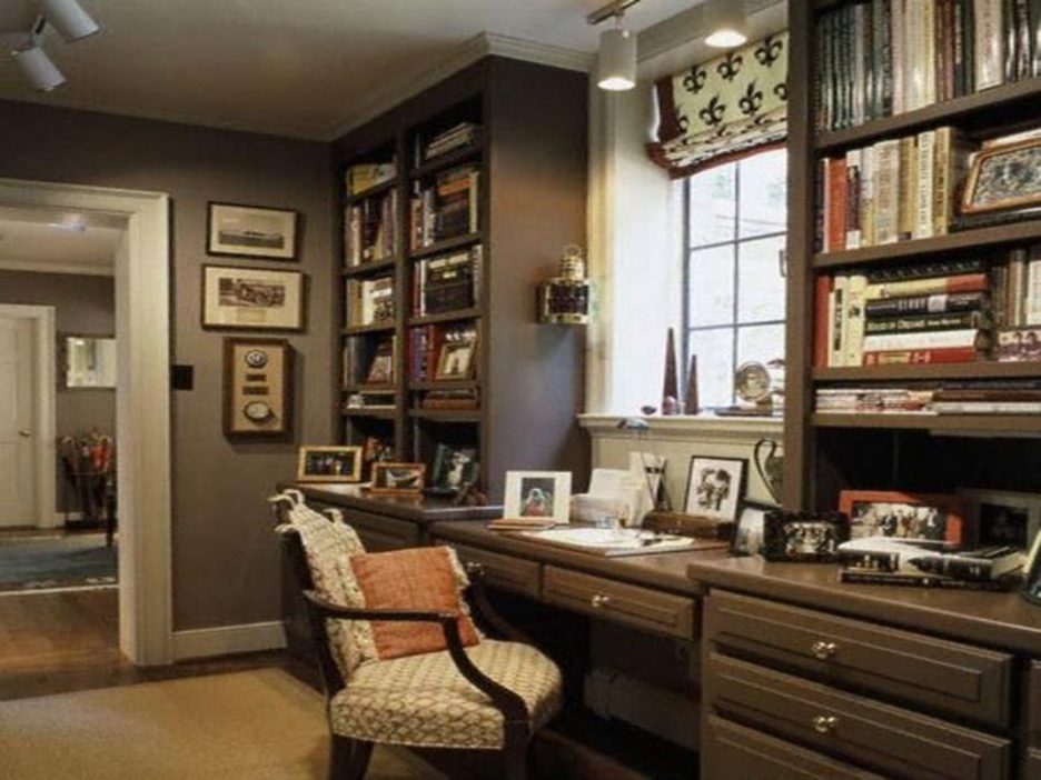 IDEAS FOR HOME OFFICE WALLPAPER 